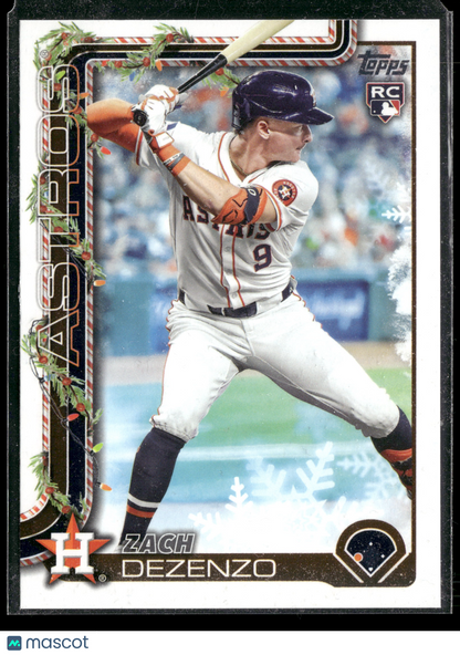 2025 Topps Holiday Zach Dezenzo #H162 RC
