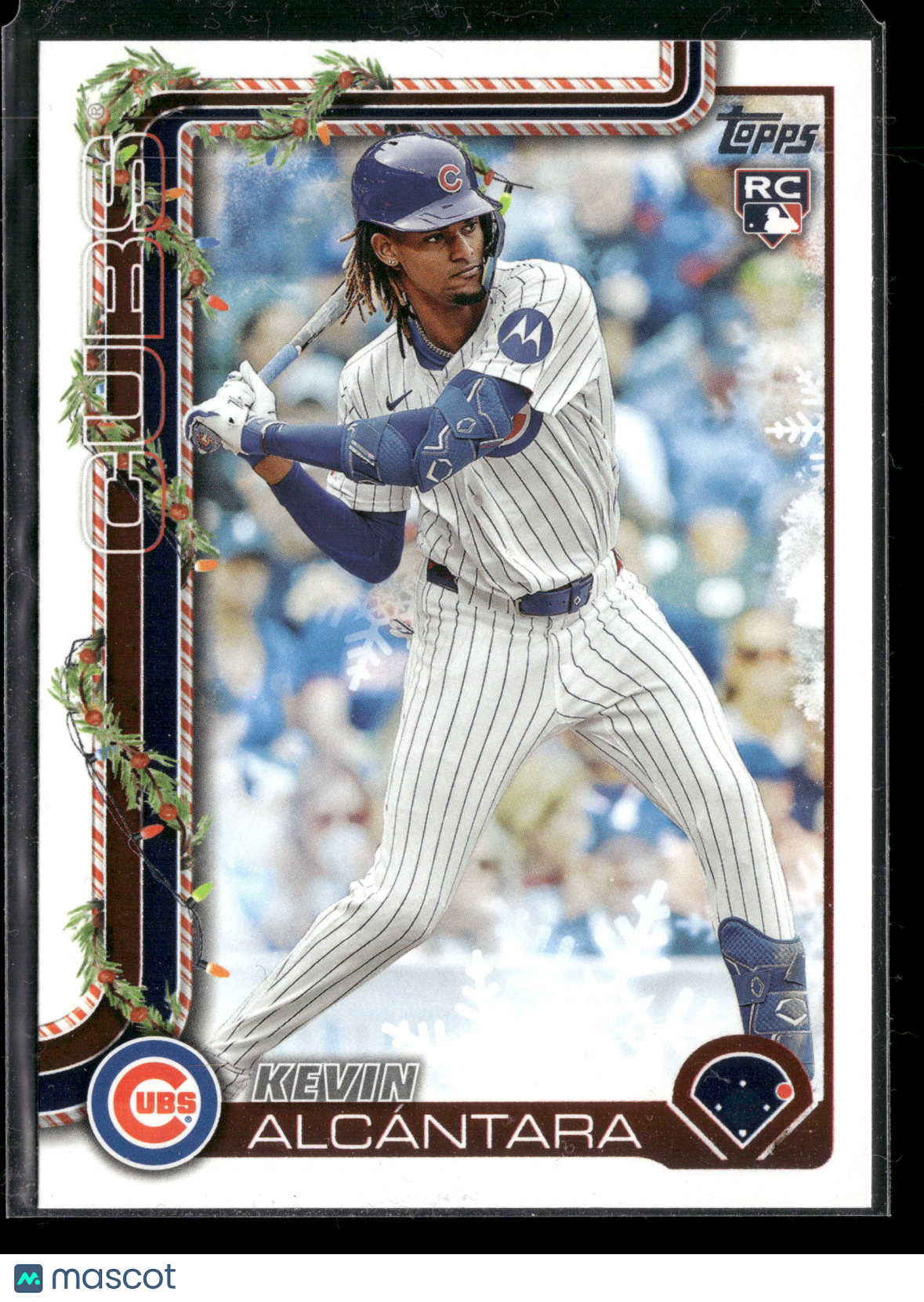 2025 Topps Holiday Kevin Alcántara #H109 RC