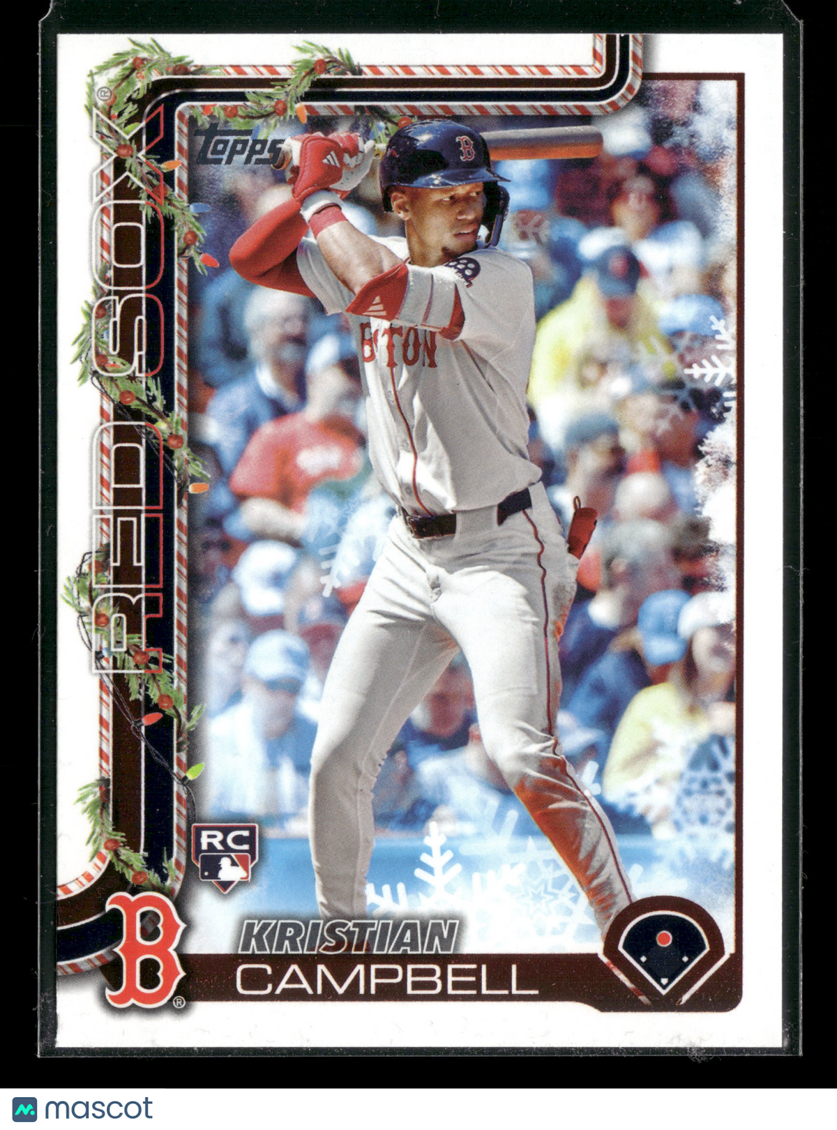 2025 Topps Holiday Kristian Campbell #H103 RC