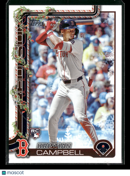 2025 Topps Holiday Kristian Campbell #H103 RC