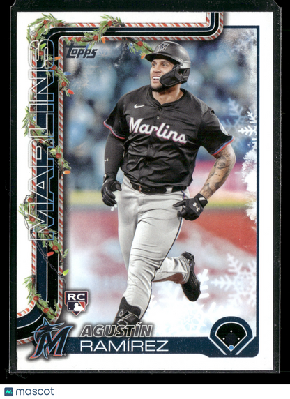 2025 Topps Holiday Agustín Ramírez #H19 RC
