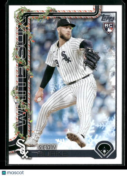 2025 Topps Holiday Sean Burke #H106 RC