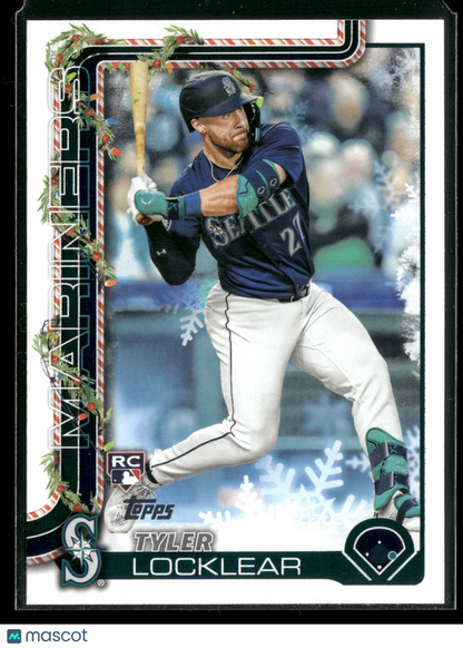 2025 Topps Holiday Tyler Locklear #H165 RC