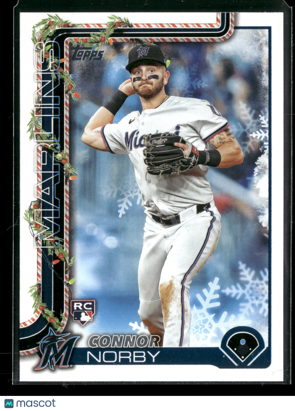 2025 Topps Holiday Connor Norby #H72 RC