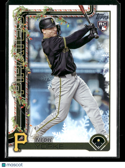 2025 Topps Holiday Nick Yorke #H115 RC