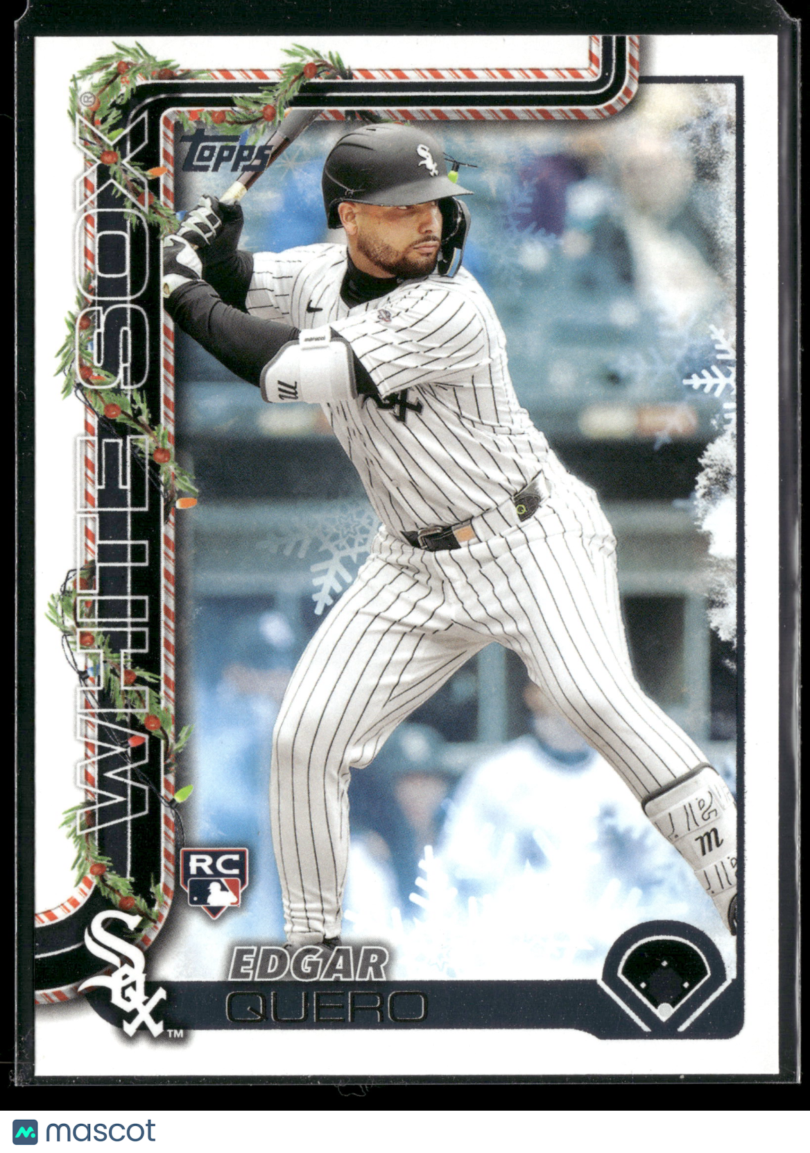 2025 Topps Holiday Edgar Quero #H37 RC