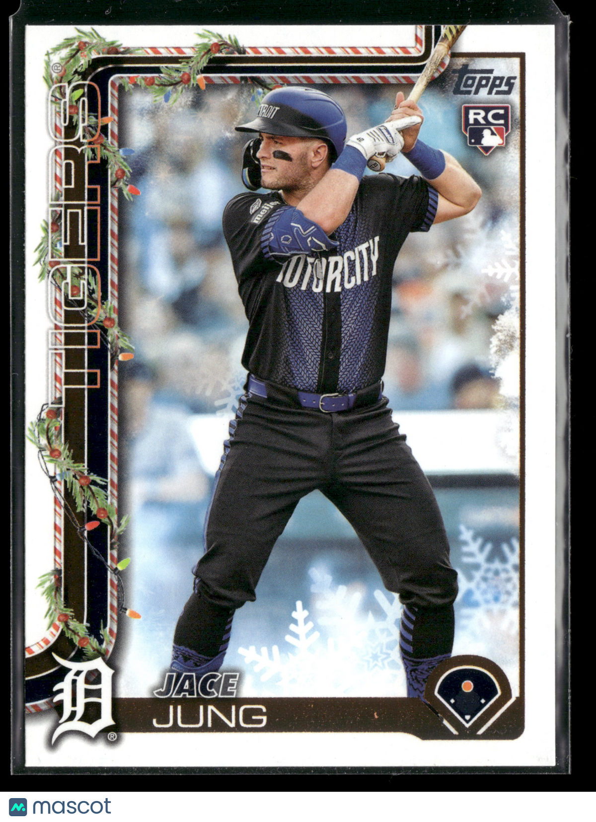 2025 Topps Holiday Jace Jung #H136 RC
