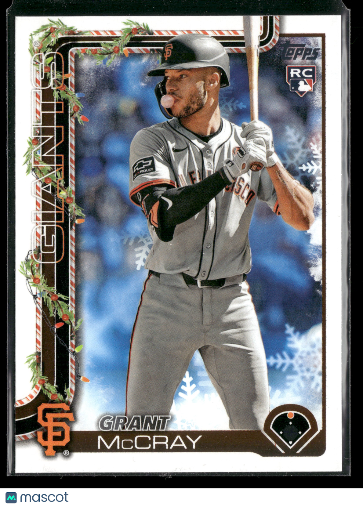 2025 Topps Holiday Grant McCray #H53 RC