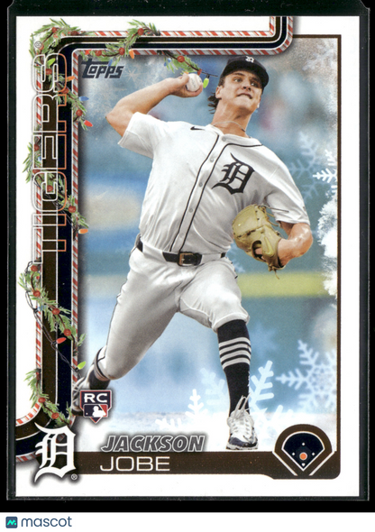 2025 Topps Holiday Jackson Jobe #H160 RC
