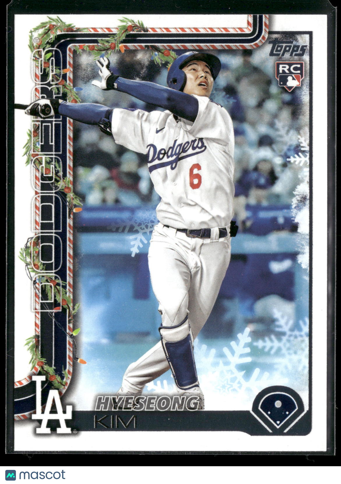 2025 Topps Holiday Hyeseong Kim #H174 RC