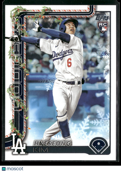 2025 Topps Holiday Hyeseong Kim #H174 RC