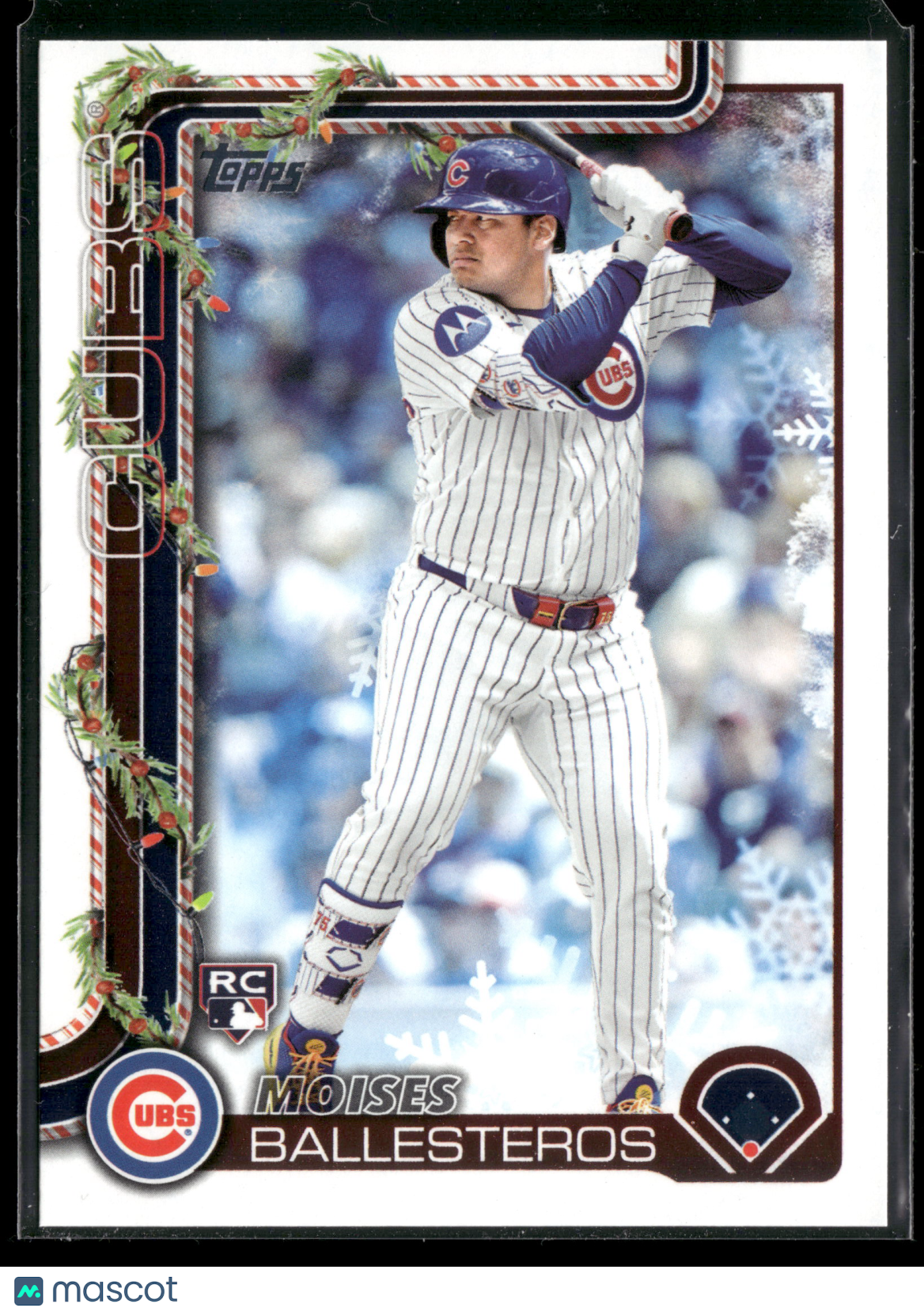2025 Topps Holiday Moises Ballesteros #H169 RC