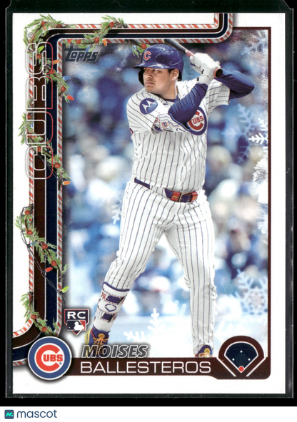 2025 Topps Holiday Moises Ballesteros #H169 RC