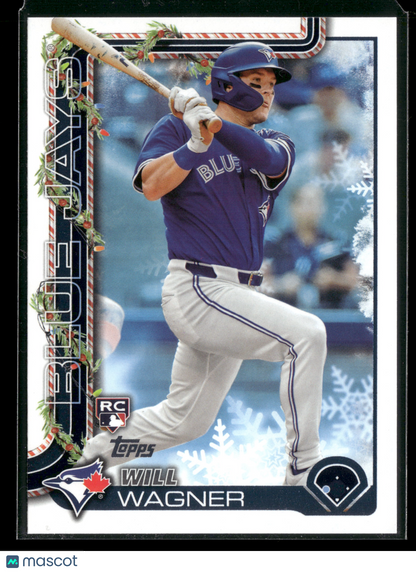 2025 Topps Holiday Will Wagner #H108 RC