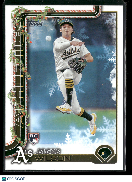 2025 Topps Holiday Jacob Wilson #H4 RC