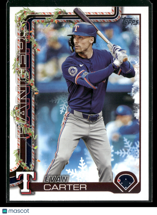 2025 Topps Holiday Evan Carter #H2