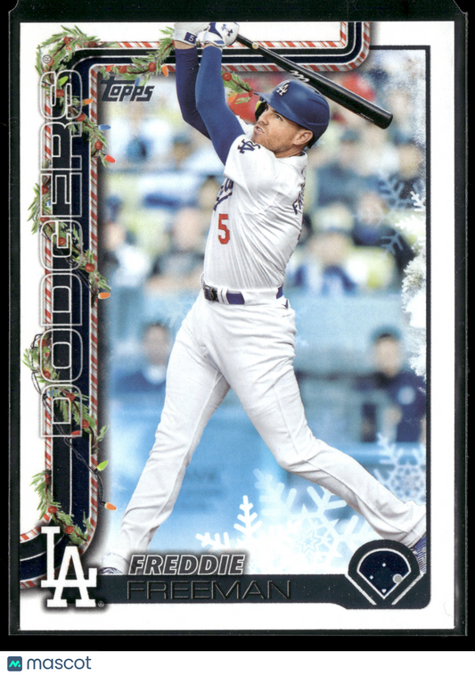 2025 Topps Holiday Freddie Freeman #H12