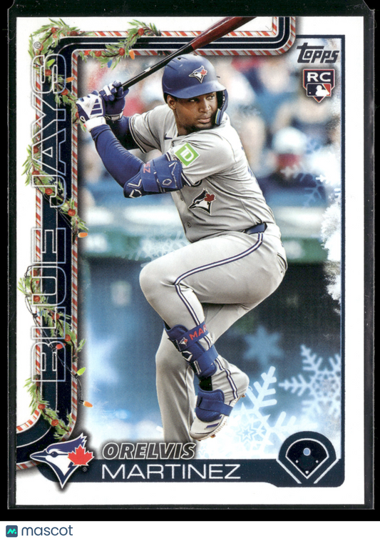 2025 Topps Holiday Orelvis Martinez #H17 RC