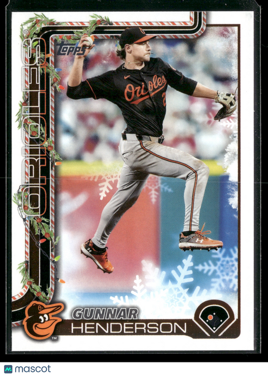 2025 Topps Holiday Gunnar Henderson #H18