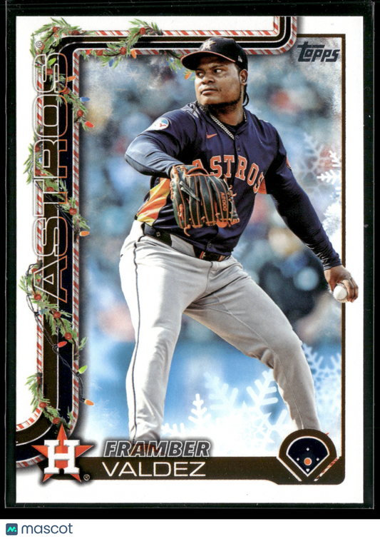 2025 Topps Holiday Framber Valdez #H24