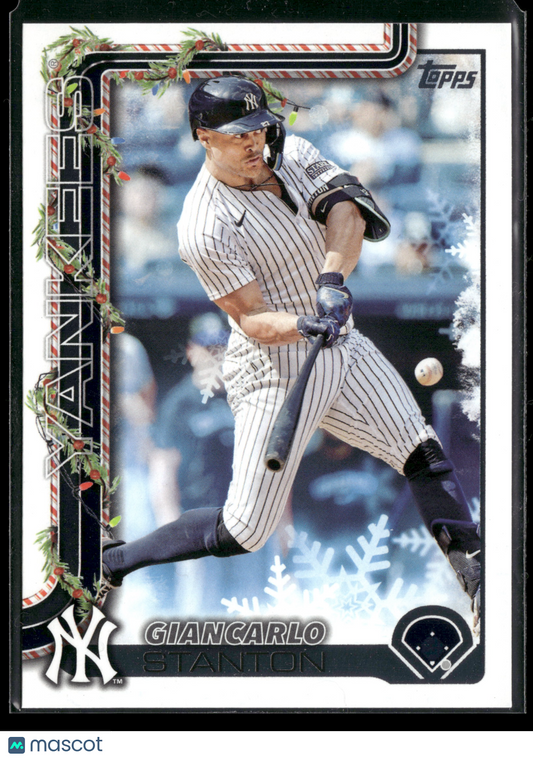 2025 Topps Holiday Giancarlo Stanton #H29