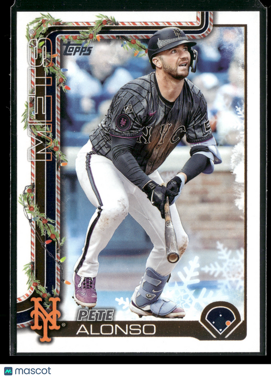 2025 Topps Holiday Pete Alonso #H34