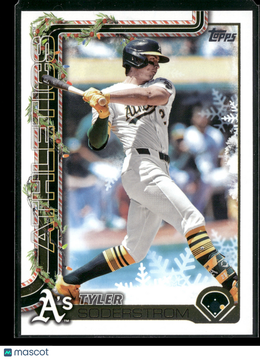 2025 Topps Holiday Tyler Soderstrom #H32
