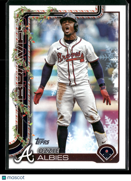 2025 Topps Holiday Ozzie Albies #H36