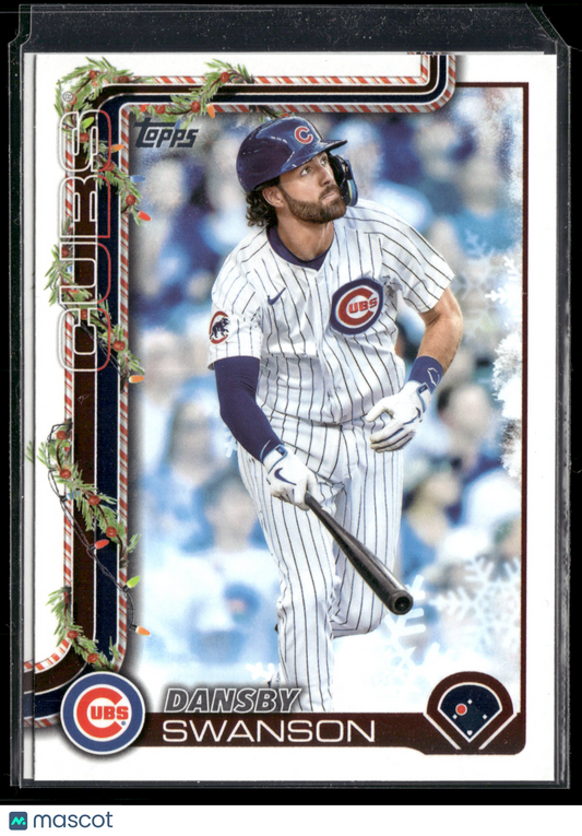 2025 Topps Holiday Dansby Swanson #H39