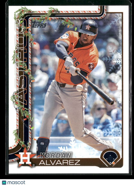 2025 Topps Holiday Yordan Alvarez #H44