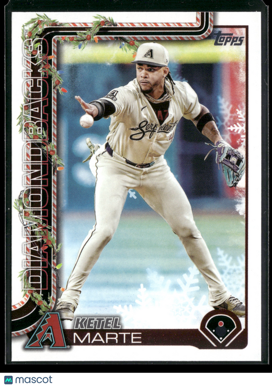 2025 Topps Holiday Ketel Marte #H43