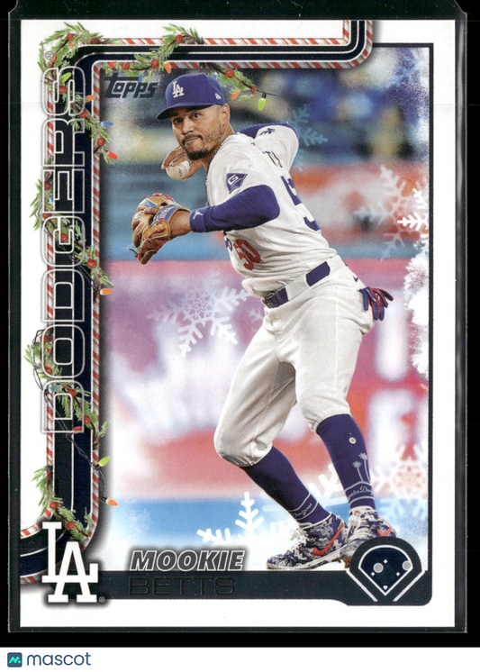 2025 Topps Holiday Mookie Betts #H52