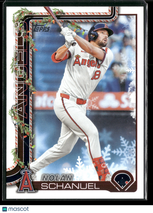 2025 Topps Holiday Nolan Schanuel #H55