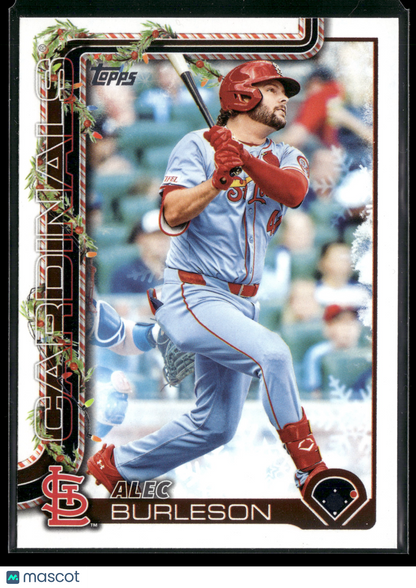 2025 Topps Holiday Alec Burleson #H64