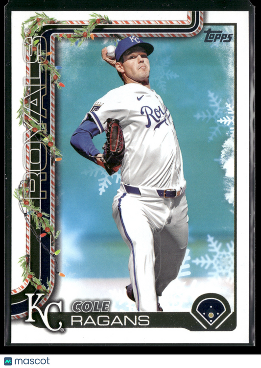 2025 Topps Holiday Cole Ragans #H63