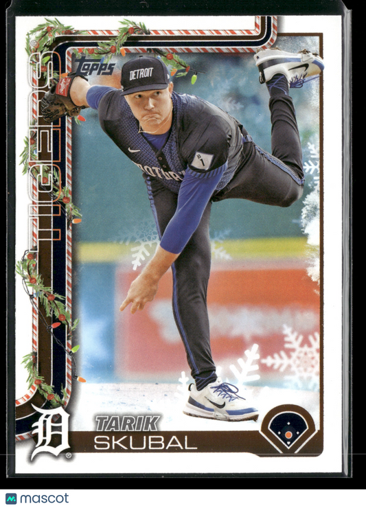 2025 Topps Holiday Tarik Skubal #H74