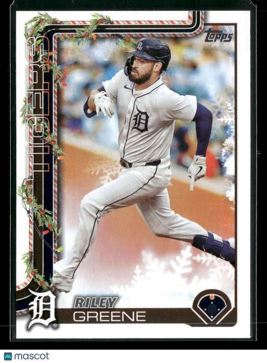 2025 Topps Holiday Riley Greene #H76