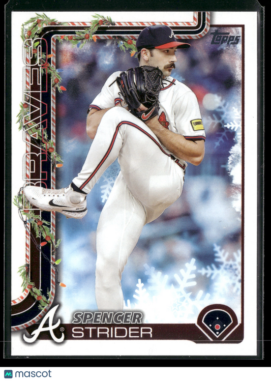 2025 Topps Holiday Spencer Strider #H75