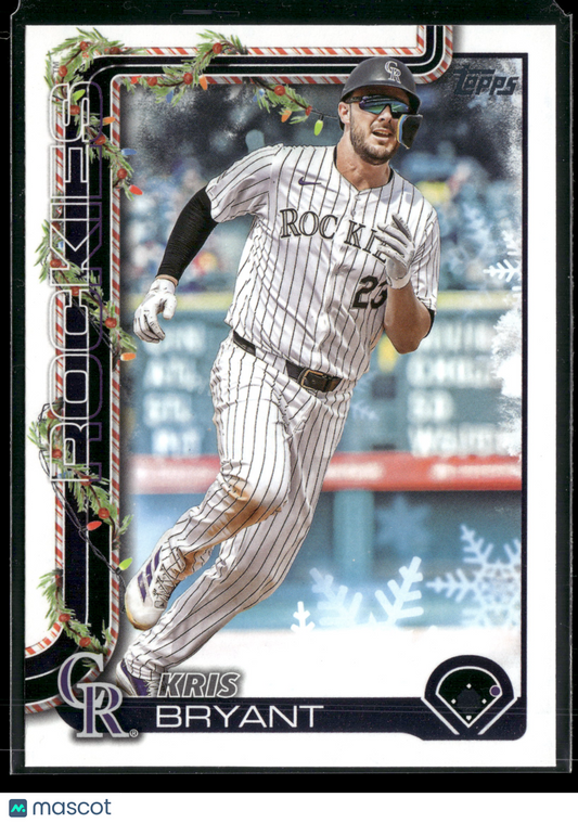 2025 Topps Holiday Kris Bryant #H81