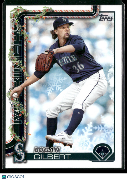 2025 Topps Holiday Logan Gilbert #H83