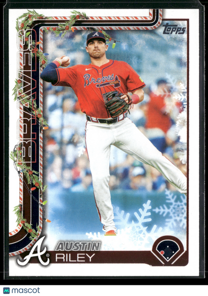 2025 Topps Holiday Austin Riley #H86