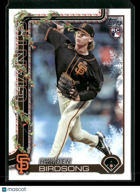 2025 Topps Holiday Hayden Birdsong #H85 RC