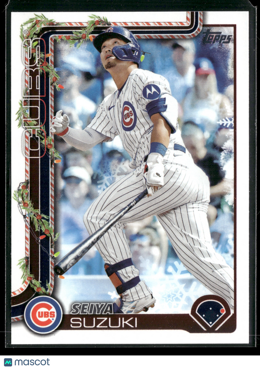 2025 Topps Holiday Seiya Suzuki #H89