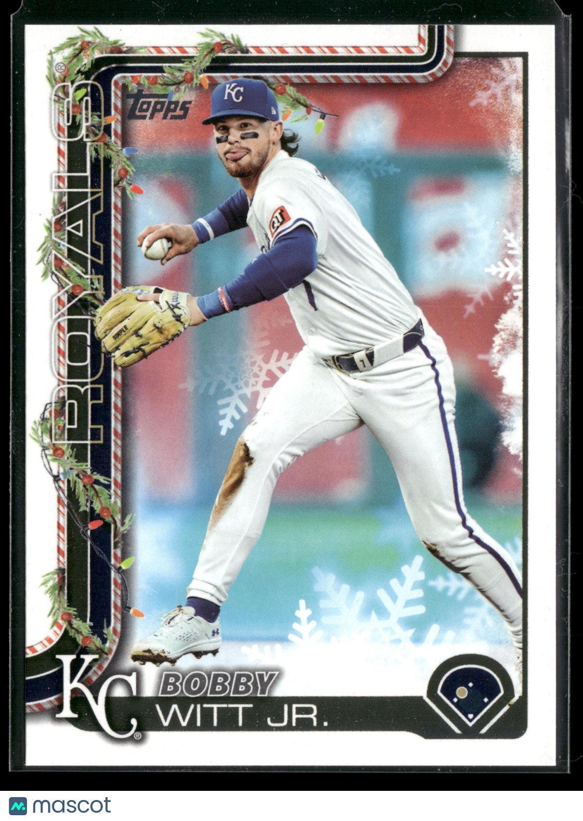 2025 Topps Holiday Bobby Witt Jr. #H100