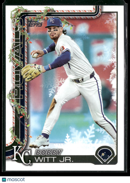 2025 Topps Holiday Bobby Witt Jr. #H100