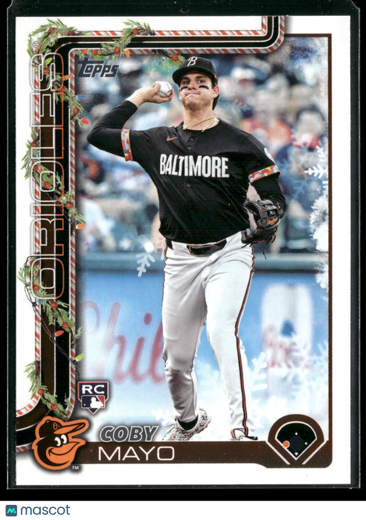 2025 Topps Holiday Coby Mayo #H118 RC