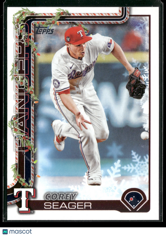 2025 Topps Holiday Corey Seager #H125