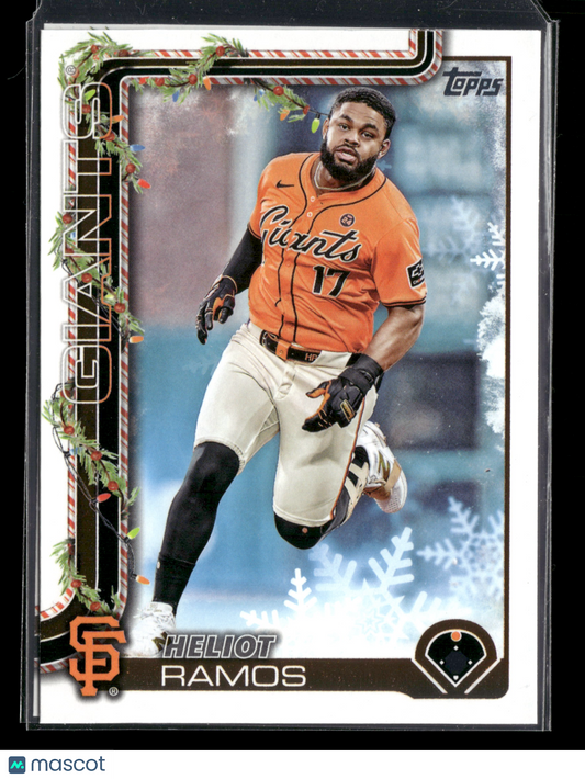 2025 Topps Holiday Heliot Ramos #H129
