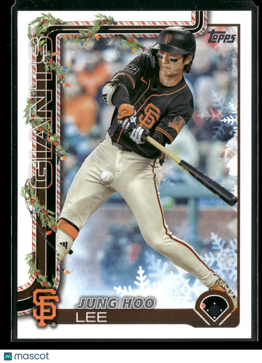 2025 Topps Holiday Jung Hoo Lee #H128