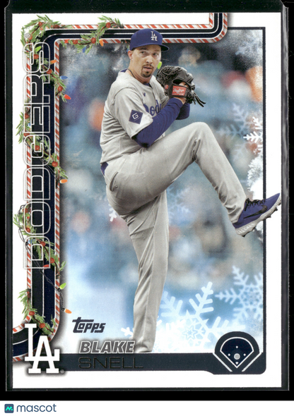2025 Topps Holiday Blake Snell #H135